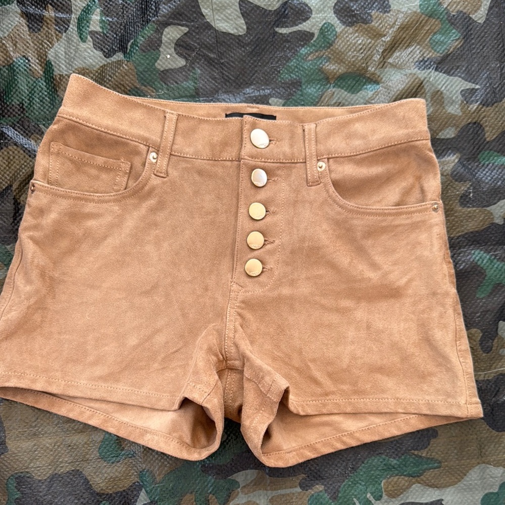 Stylish Tan Women's Shorts